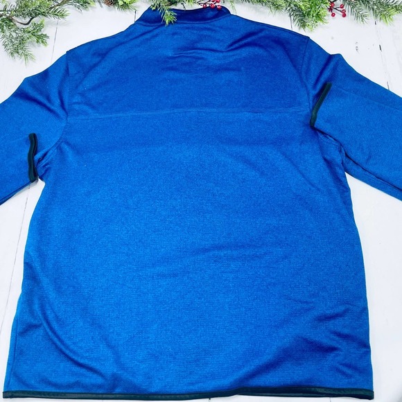 Men's Callaway Half Zip Blue Pull Over - Picture 4 of 7